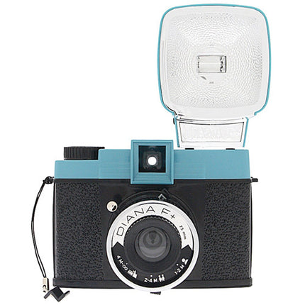 Lomography Diana F+ Cámara Analógica Formato 120 con Flash y Lente 75mm