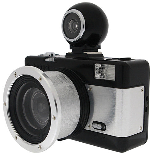 Lomography Fisheye No 2 Cámara de 35mm con Lente 10mm f8 y Flash Integrado