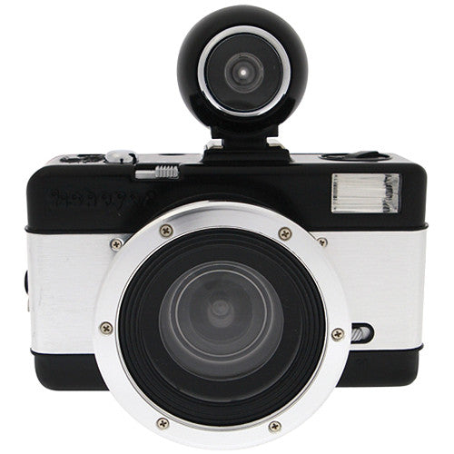Lomography Fisheye No 2 Cámara de 35mm con Lente 10mm f8 y Flash Integrado
