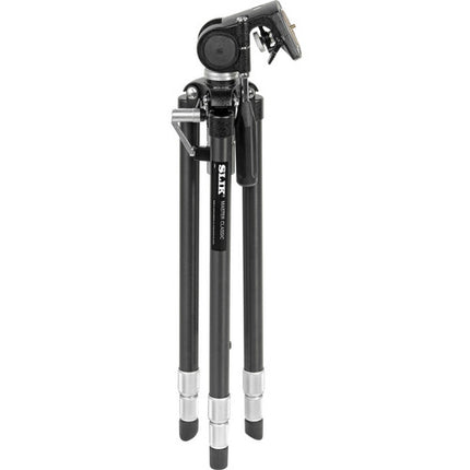 SLIK Master Classic Trípode Profesional con Cabezal Pan y Tilt 64" 13.2lb