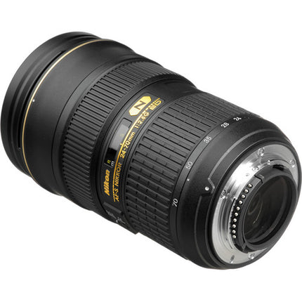 Nikon AF-S NIKKOR 24-70mm f/2.8G ED Lente Versátil Recubrimientos Nano Crystal