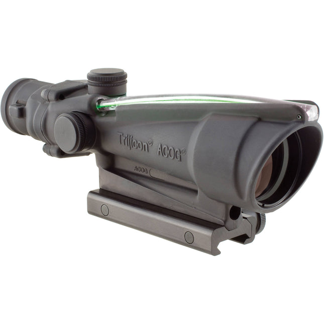 Trijicon 3.5x35 ACOG Visor Rifle con Retícula Verde Iluminada Tritium Fibra Óptica