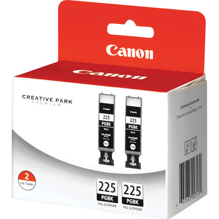 Canon PGI-225 Cartucho de Tinta Negra Doble Pack para Impresoras PIXMA