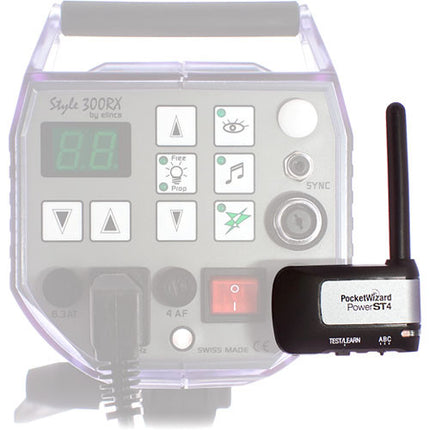 PocketWizard PowerST4 Receptor para Elinchrom RX ControlTL 20 Canales HyperSync 1/8000s
