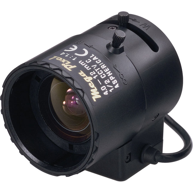 Tamron C-Mount Objetivo Varifocal 4-12mm para Cámara 1/2'' Sensor