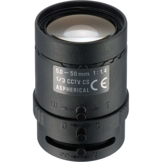 Tamron 13VM550ASII Lente CCTV 5-50mm f1.4 con filtro ND y enfoque manual