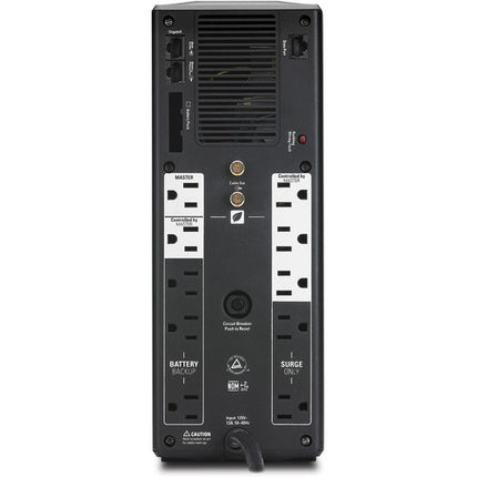 APC Power-Saving Back-UPS Pro 1500 SAI 865W 1500VA 120V con Software y Cable USB