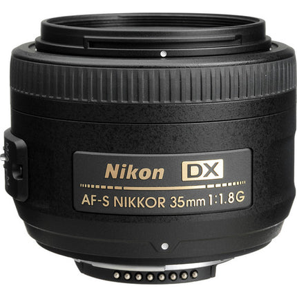 Nikon AF-S DX NIKKOR 35mm f1 8G Lente F-Mount DX 52 5mm Refurbished