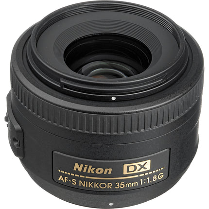 Nikon AF-S DX NIKKOR 35mm f1 8G Lente F-Mount DX 52 5mm Refurbished