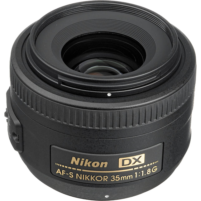 Nikon AF-S DX NIKKOR 35mm f1 8G Lente F-Mount DX 52 5mm Refurbished