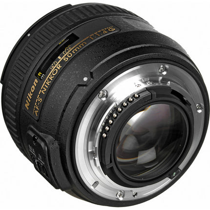 Nikon AF-S NIKKOR 50mm f1.4G Lente F-Mount FX f1.4 a f16 Motor Silent Wave