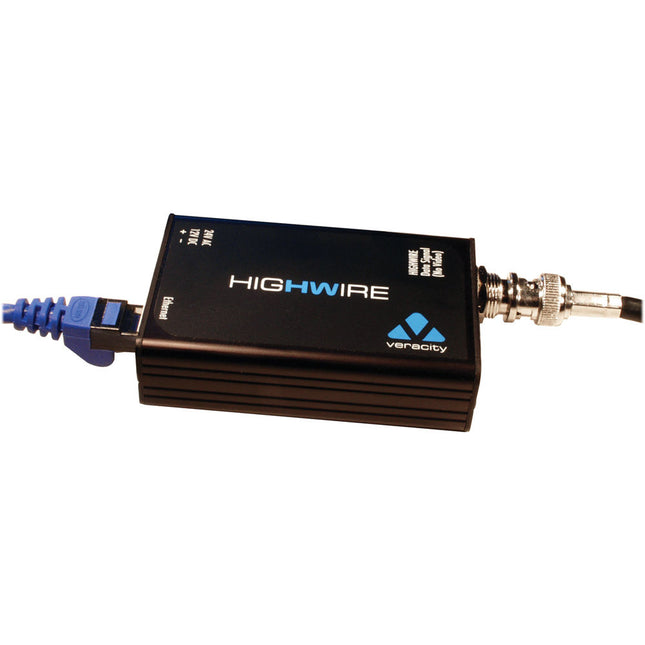 Veracity Highwire Adaptador Ethernet sobre Coaxial Cable coaxial de 75 ohm 5 años garantía