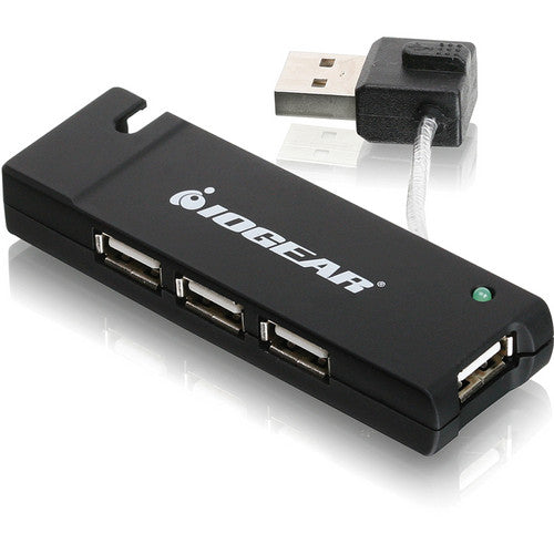 IOGEAR Hub USB 2.0 4 Puertos Transferencia 480 Mbps Plug and Play