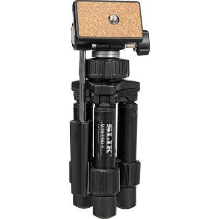 SLIK Mini-Pro V Trípode con Cabezal 2 Vías Soporta 1.5 kg Garantía 3 Años