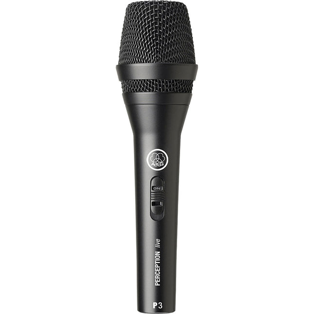 AKG Perception P3 S micrófono dinámico cardioide 40 Hz-20 kHz adaptador bolsa