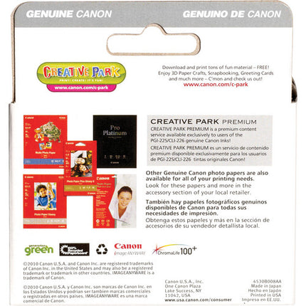 Canon PGI-225/CLI-226 Pack de Tinta para Impresoras PIXMA iP4820 iP4920