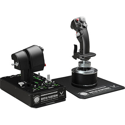 Thrustmaster HOTAS Warthog joystick y acelerador con 51 botones programables y panel retroiluminado