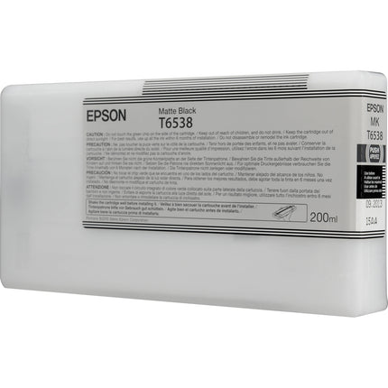 Cartucho de tinta negra mate Epson Ultrachrome HDR 200 ml para Stylus Pro 4900