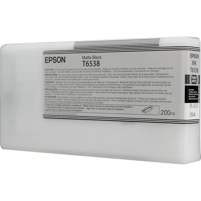 Cartucho de tinta negra mate Epson Ultrachrome HDR 200 ml para Stylus Pro 4900