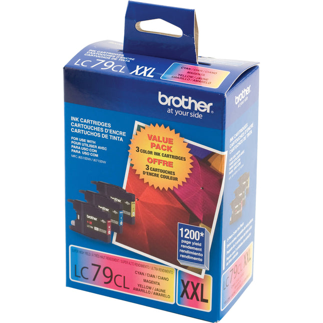 Brother LC793PKS Cartuchos Tinta XXL Cyan Magenta Amarillo para MFC-J5910DW MFC-J6510DW MFC-J6710DW MFC-J6910DW