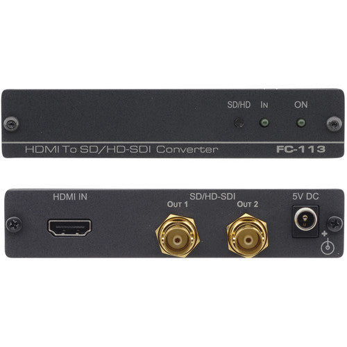 Kramer FC-113 Convertidor HDMI a 3G HD-SDI con Audio 3 Gb/s HDTV