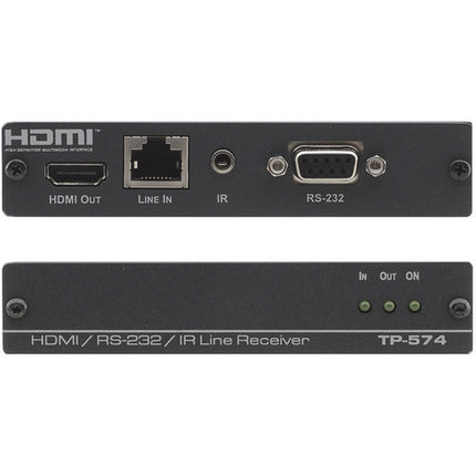 Kramer TP-574 Receptor HDMI Bi-Direccional RS-232 IR Cable Par Trenzado 1.65 Gb/s