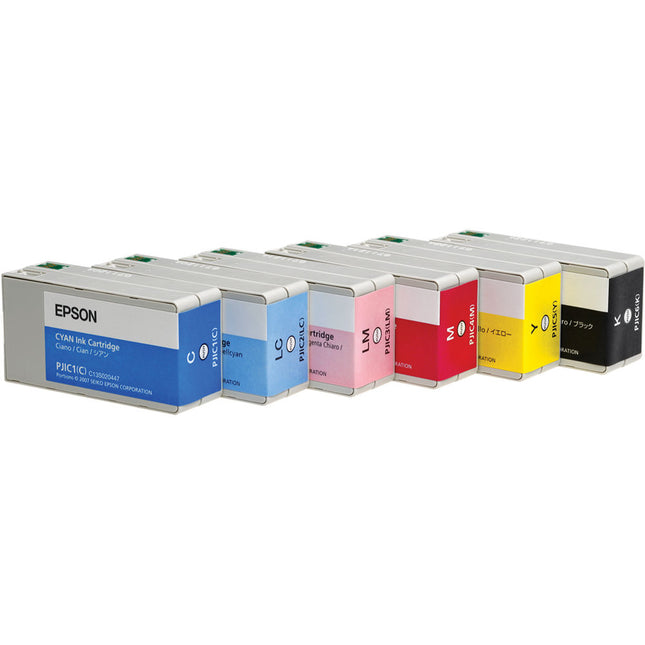 Epson PJIC-SET Cartuchos de Tinta Color Alta Capacidad para PP-100 Discproducer