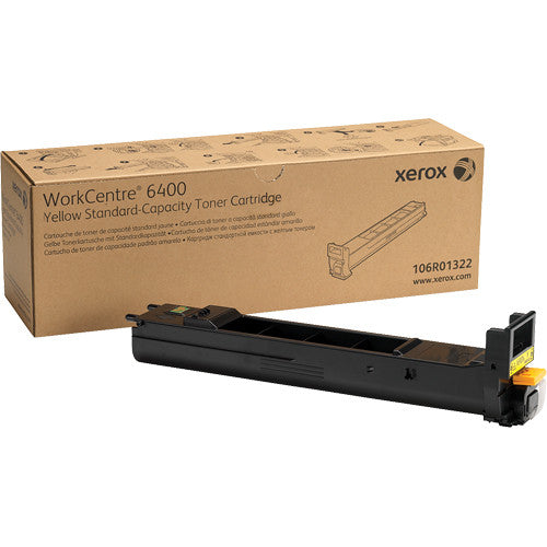 Tóner Xerox Amarillo Capacidad Estándar para WorkCentre 6400 8000 páginas