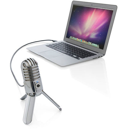 Samson Meteor Mic Micrófono de Condensador USB para Streaming con Patrón Cardioide y Audio 48 kHz