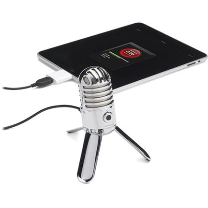 Samson Meteor Mic Micrófono de Condensador USB para Streaming con Patrón Cardioide y Audio 48 kHz