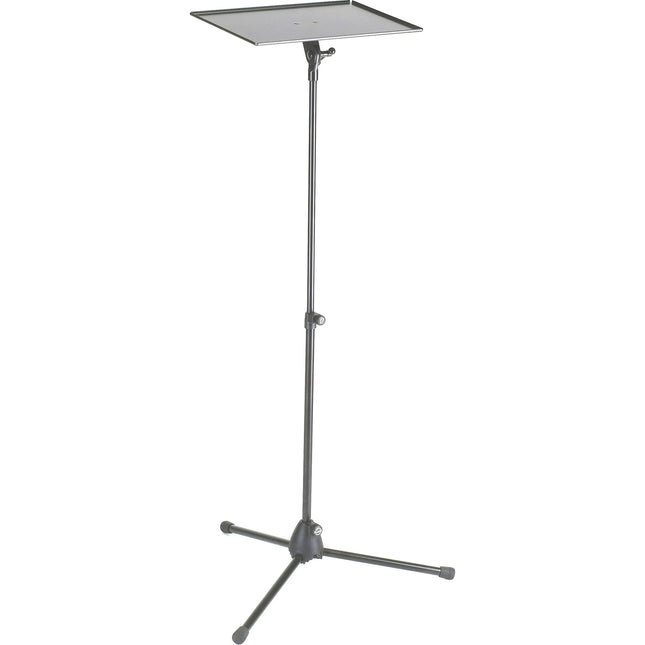 K&M 12155 Soporte para Portátil Ajustable Altura 30.7-50.8" Negro