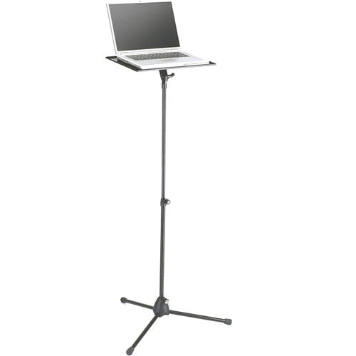 K&M 12155 Soporte para Portátil Ajustable Altura 30.7-50.8" Negro