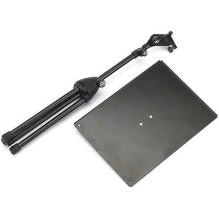 K&M 12155 Soporte para Portátil Ajustable Altura 30.7-50.8" Negro