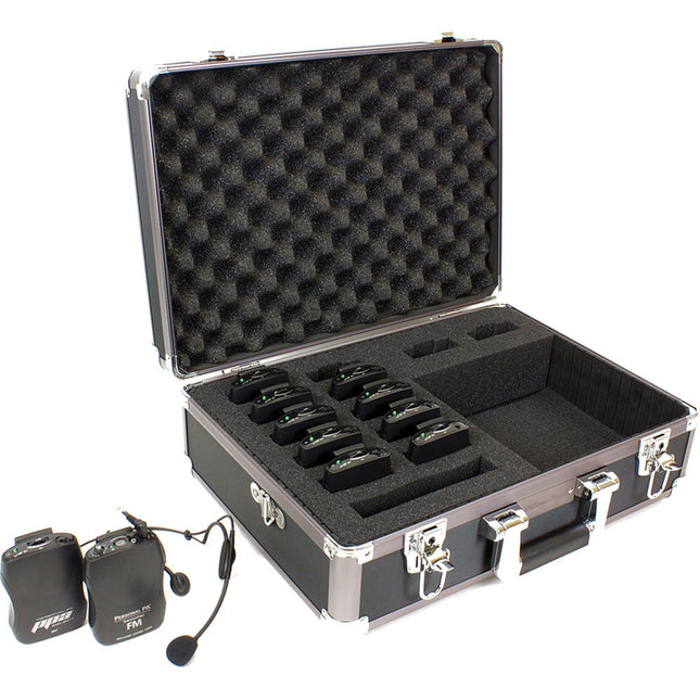 Williams Sound TGS PRO 737 Sistema 10 Receptores 11 Pilas AA Guía Turística