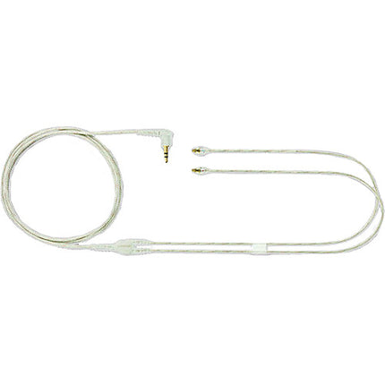 Shure EAC64CL Cable para Auriculares MMCX Plata 64 Pulgadas Transparente Kevlar