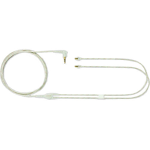 Shure EAC64CL Cable para Auriculares MMCX Plata 64 Pulgadas Transparente Kevlar