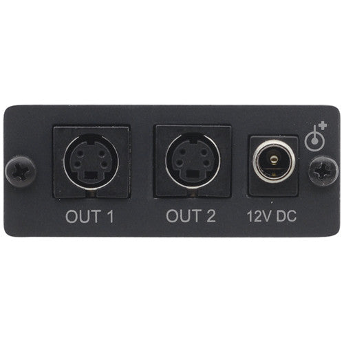Kramer PT-102SN Amplificador de distribución S-Video 1:2 controles Y y C tamaño compacto