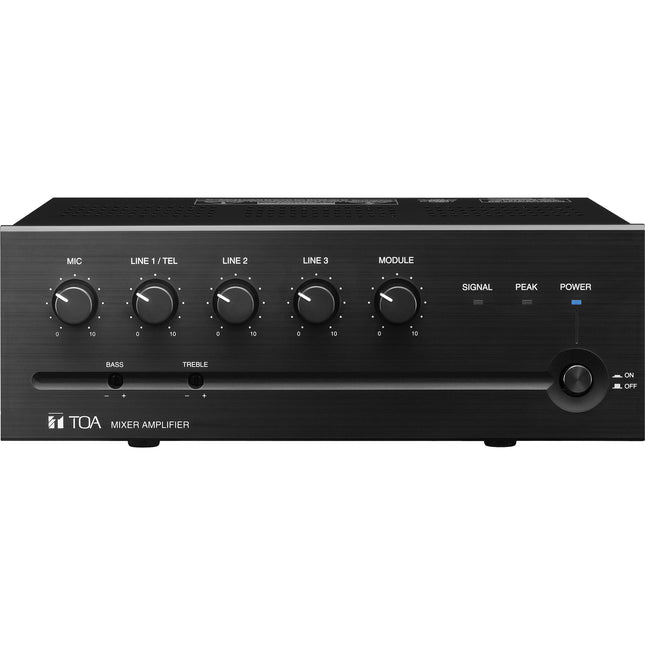 Toa Electronics BG-2060 CU Amplificador mezclador 60W 5 entradas 2 zonas