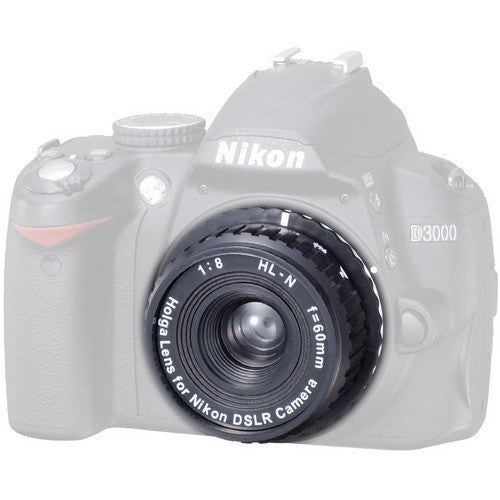 Objetivo Holga Lens para cámara DSLR Nikon lente 60mm con montaje Holga