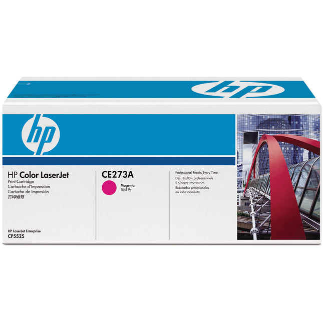 HP Color LaserJet Cartucho Magenta 15000 páginas para CP5525