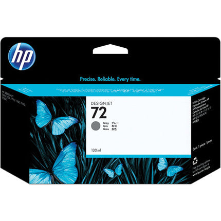 Cartucho de tinta HP 72 gris 130 ml para plotters Designjet T610 T1120