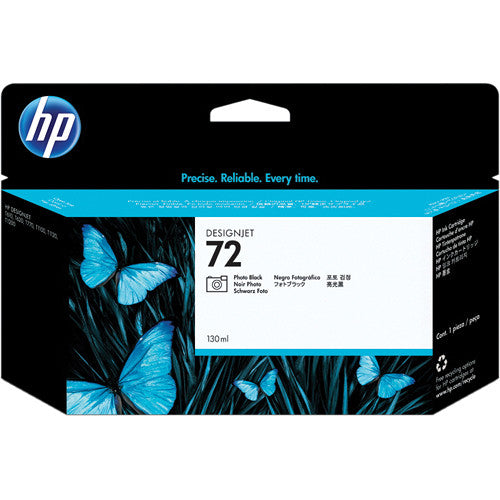 HP 72 Photo Black Cartucho de tinta 130 ml para Designjet T610 T620 T770 T790 T1300 T1100 T1120 T1200