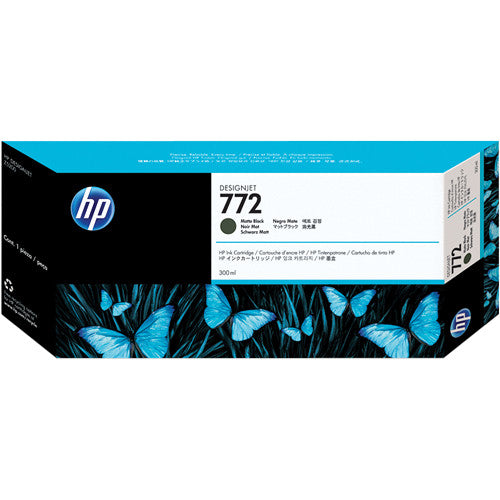 Cartucho de tinta HP 772 negro mate 300mL para impresora DesignJet Z5200