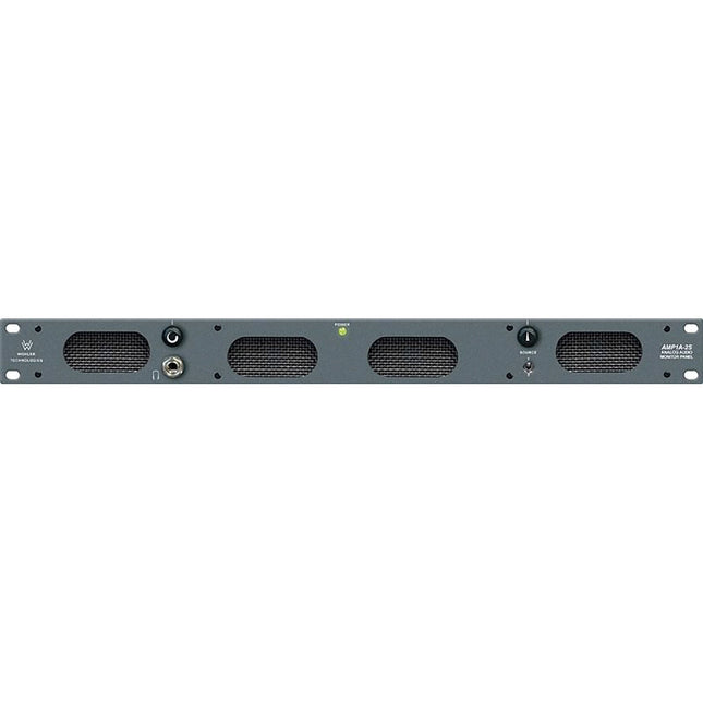 Wohler AMP1A-PLUS Monitor de Audio Estéreo Activo Rackmont 1RU XLR