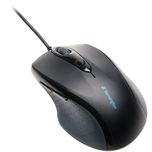 Kensington Pro Fit Mouse USB Ergonómico para Diestros con Grip de Goma