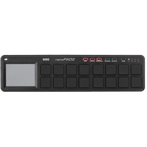 Korg nanoPAD2 controlador MIDI USB 16 Pads X-Y Pad software incluido
