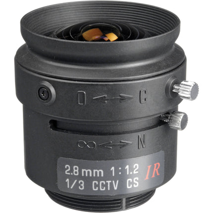 Tamron 13FM28IR Objetivo de Focal Fija 2.8mm 1/3" CS-Mount Iris Manual