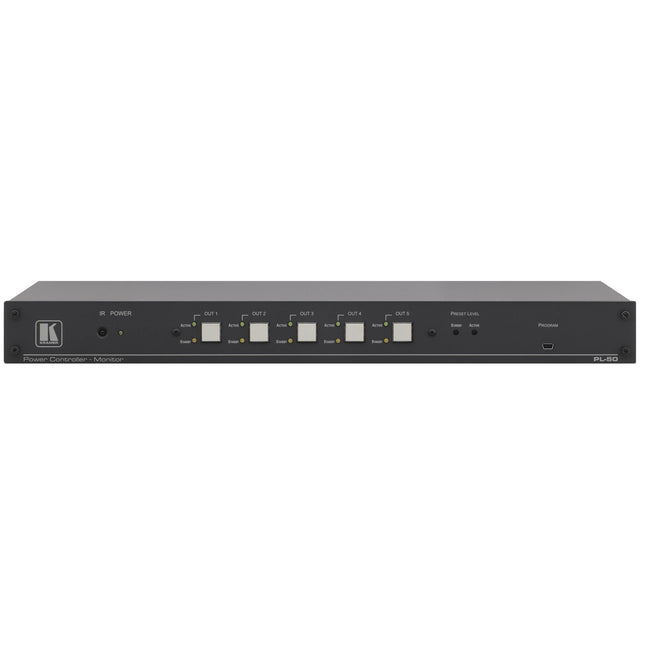 Kramer PL-50 Controlador de Corriente AC Monitor 5 Canales 10A Rack