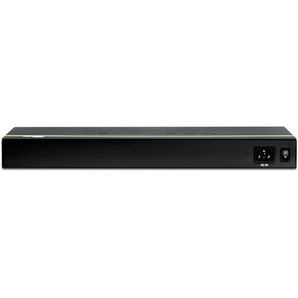 TRENDnet TEG-S16g Switch Ethernet Gigabit 16 Puertos Metal Verde Rackmount