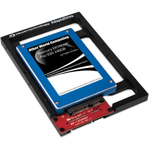 NewerTech AdaptaDrive Soporte Convertidor de Unidad 2.5 a 3.5 Pulgadas Compatible SATA III